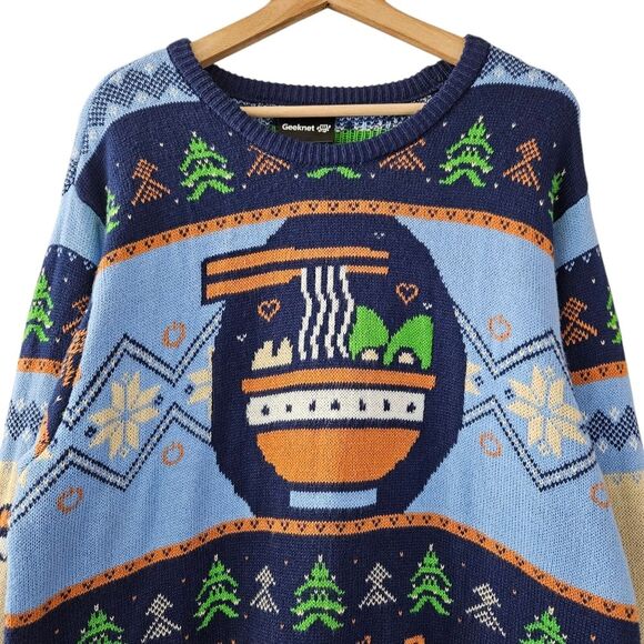 Geeknet Hunger Games Noodles Food Graphic Sweater mens 2X - Picture 4 of 6